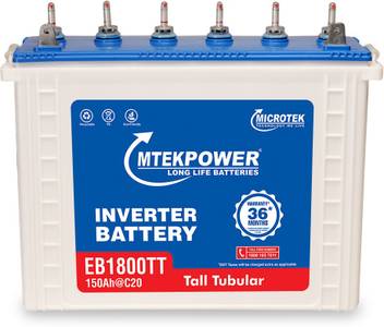 Microtek Eb1800tt Tubular Inverter Battery Price In India Buy Microtek Eb1800tt Tubular Inverter Battery Online At Flipkart Com
