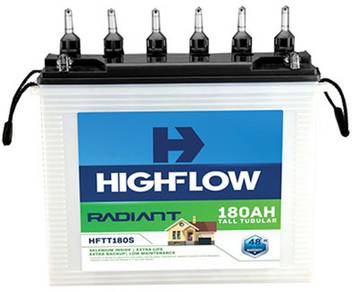 Highflow Tall Tubular Hftt180s 180ah Flooded Solar Battery Price In India Buy Highflow Tall Tubular Hftt180s 180ah Flooded Solar Battery Online At Flipkart Com