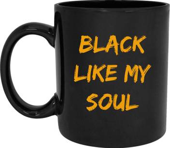 Radanya Rndpmg213by Best Funny Coffee Black Like My Soul Sarcastic Novelty Cup Joke Great Gag Gift Idea For Men Women Office Work Adult Humor Employee Boss Coworkers Ceramic Coffee Mug Price In