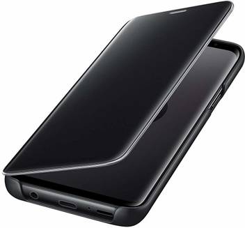 Midkart Flip Cover For Samsung Galaxy S9 Plus S9 Black 100 Original S View Cover With Working Auto Sensor Midkart Flipkart Com