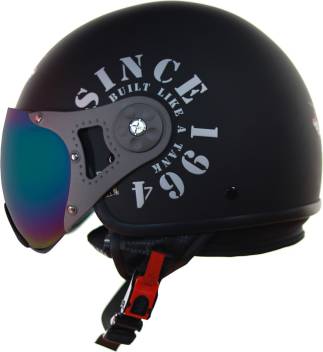 Steelbird Sb 27 7wings Tank Open Face Graphic Helmet In Matt Black Line Grey Motorbike Helmet Buy Steelbird Sb 27 7wings Tank Open Face Graphic Helmet In Matt Black Line Grey Motorbike Helmet Online At