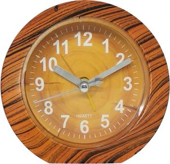 Triangle Ant Analog Brown Clock Price In India Buy Triangle Ant Analog Brown Clock Online At Flipkart Com