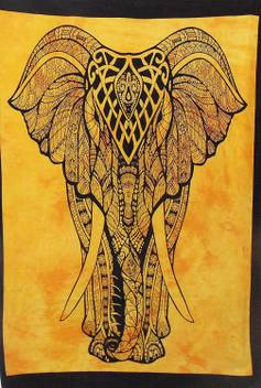 Rrjaipur Elephant Printed Wall Hanging Cotton Poster Tapestry Price In India Buy Rrjaipur Elephant Printed Wall Hanging Cotton Poster Tapestry Online At Flipkart Com
