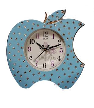 Milan Quartz Analog 18 Cm X 18 Cm Wall Clock Price In India Buy Milan Quartz Analog 18 Cm X 18 Cm Wall Clock Online At Flipkart Com