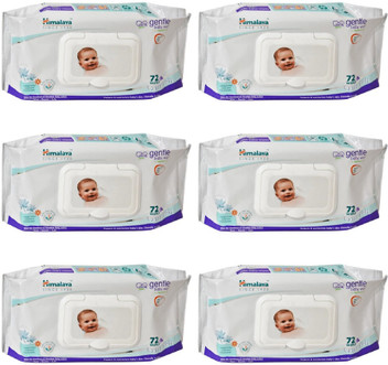 himalaya gentle baby wipes 72 pcs price
