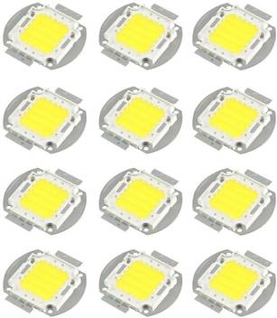 fonex 20w led smd bead chips light 12v dc led chip light cool white light 20w smd led chip light 9v 12v dc led bulb 12 pcs light electronic