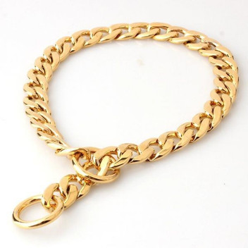 Dog choke chain price clearance