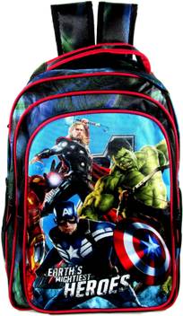 Flipkart Com Ehuntz Avengers Captain America Sturdy 6 To 15 Years School Bag Gift Bag Eh2275 Waterproof School Bag School Bag