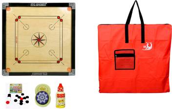 Stcsports Combo Of Full Size Carrom Board Large 32 Inches With