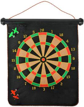 Maitri 12 Magnetic Dart Board Game Double Faced With 4 Colorful Magnetic Dart Pin Dart Board Board Game 12 Magnetic Dart Board Game Double Faced With 4 Colorful Magnetic Dart Pin