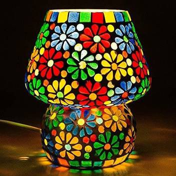 Rahul Mosaic Table Lamp Night Lamp Price In India Buy Rahul