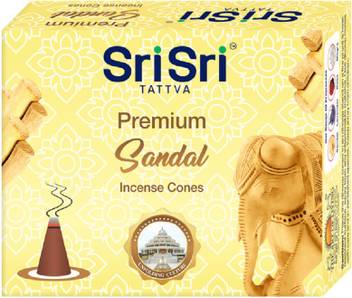Srisri Premium Sandal Incense Cones 25gm Sandal Dhoop Price In India Buy Srisri Premium Sandal Incense Cones 25gm Sandal Dhoop Online At Flipkart Com Mysor sandal dhoop 1 pack. srisri premium sandal incense cones