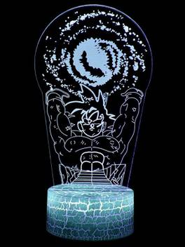 Comicsense Goku Spirit Bomb Dragonball Z Anime 3d Illusion Led Lamp 16 Colour Modes With Remote And Usb Cable Table Lamp Price In India Buy Comicsense Goku Spirit Bomb Dragonball Z