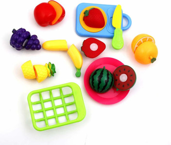 fruits cutting play toy set