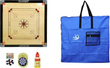 Stcsports Combo Of Full Size Carrom Board Large 32 Inches With