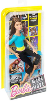 barbie yoga doll