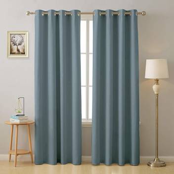 Cloth Fusion 213 3 Cm 7 Ft Polyester Door Curtain Pack Of 2