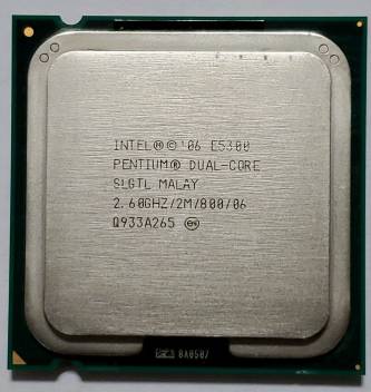 Intel Pdc E5300 2 6 Ghz Lga 775 Socket 2 Cores Desktop Processor Intel Flipkart Com