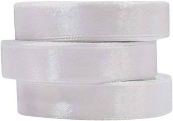 2 inch white satin ribbon