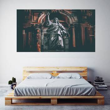 Sculpture Wallpaper Poster Frameless Large Painting On Canvas Wall