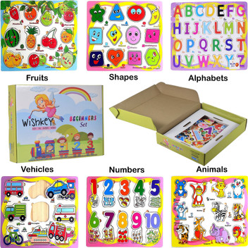 Kids Educational Animal City Fruits Alphabet Etc Peg Puzzle Jigsaw Wooden Toy Spielzeug Puzzles Geduldspiele