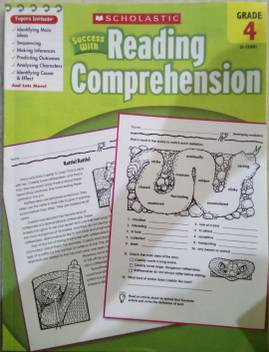 Scholastic Success With Reading Comprehension Workbook Grade 4