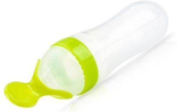 squeezy feeding bottle