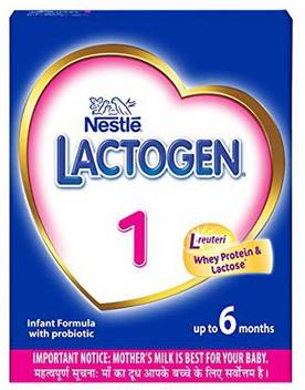 Nestle LACTOGEN 1 Infant Formula Powder - Upto 6 months, Stage 1 Price in India - Buy Nestle LACTOGEN 1 Infant Formula Powder - Upto 6 months, Stage 1 online at Flipkart.com Nestle LACTOGEN 1 Infant Formula Powder - Upto 6 months, Stage 1 Price in India - Buy Nestle LACTOGEN 1 Infant Formula Powder - Upto 6 months, Stage 1 online at Flipkart.com