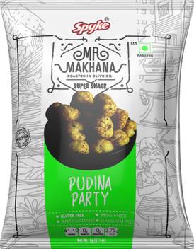 Spyke Mr Makhana Roasted Makhana Pudina Party Gluten Free Snacks Price In India Buy Spyke Mr Makhana Roasted Makhana Pudina Party Gluten Free Snacks Online At Flipkart Com Here are some health benefits of makhanas worth noting. flipkart