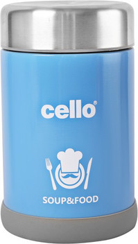 cello soup and food jar