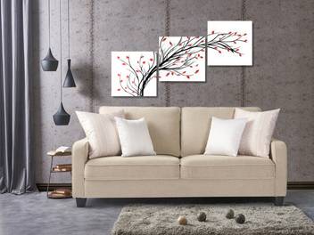 Urban Living Bodrum Resplendence Fabric 3 Seater Sofa Price In India Buy Urban Living Bodrum Resplendence Fabric 3 Seater Sofa Online At Flipkart Com