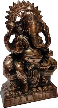 The Art Box Lord Ganesha Black Metal Sitting Ganesh Statue Ganpati Murti Ganesh Metal Idol Decorative Showpiece 50 Cm Price In India Buy The Art Box Lord Ganesha Black Metal Ganpati murti illustrations & vectors. flipkart
