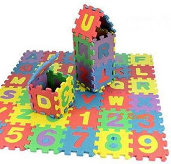 alphabet foam blocks