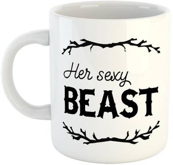 Fabtoday Her Sexy Beast Coffee Best Gift For Wife Wife On Marriage Anniversary Birthday Valentine Gift Wifey Color White Ceramic Coffee Mug Price In India Buy Fabtoday Her Looking for unique & useful karwa chauth gifts for wife to make her feel special?