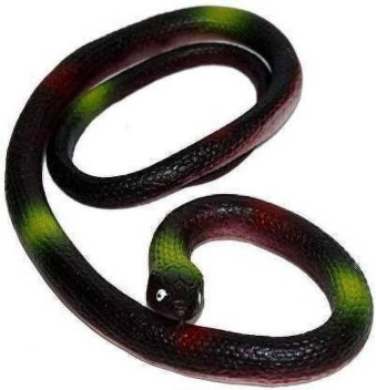 realistic rubber snake