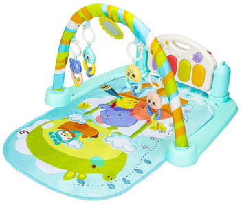 baby activity center with piano