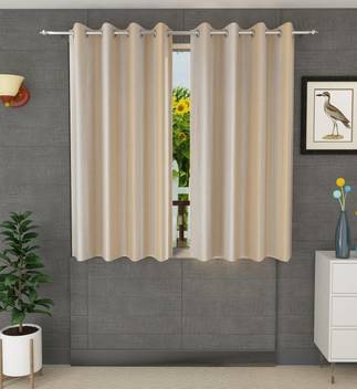 Panipat Textile Hub 152 4 Cm 5 Ft Polyester Window Curtain Pack