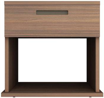 Akshni Sierra 1 Drawer Engineered Wood Bedside Table Price In