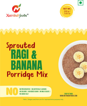 ragi banana porridge for babies