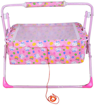pink bassinet