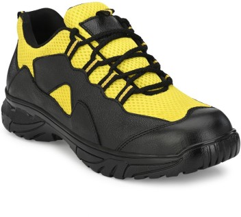 Ozarro Yellow Leather Steel Toe Safety 