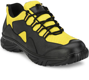 Ozarro Yellow Leather Steel Toe Safety 