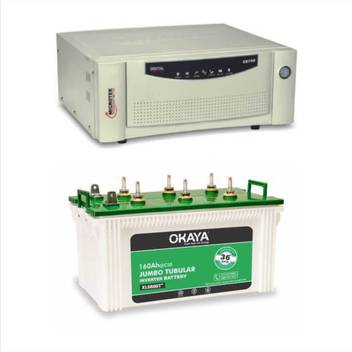 Green And White Okaya Solar 200ah St 200s Tubular Batteries Rs 19675 Piece Id 13093064691