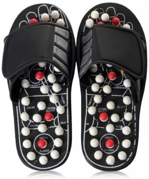 MARCRAZY tyre-a6 Acupressure Slippers 