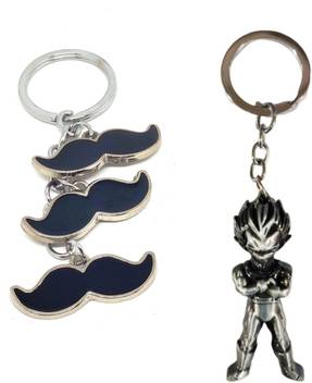 Alvika S Mustache 3 Token Pendant Multicolor Dragon Ball Z