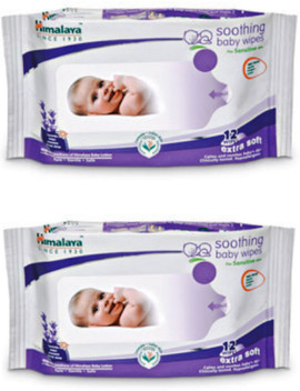 himalaya gentle baby wipes 12 pcs price