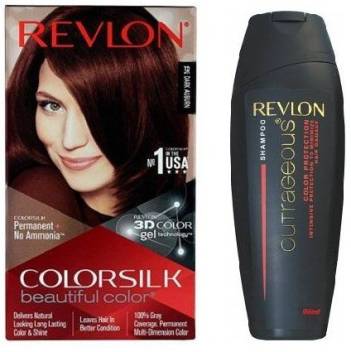 Revlon Colorsilk Hair Color 3r Dark Auburn With Outrageous Color Protection Shampoo 90 Ml Price In India Buy Revlon Colorsilk Hair Color 3r Dark Auburn With Outrageous Color Protection Shampoo 90