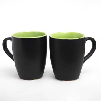 Designo Prints Plain Black Green Colour Cup Set Ceramic Coffee Mug Price In India Buy Designo Prints Plain Black Green Colour Cup Set Ceramic Coffee Mug Online At Flipkart Com