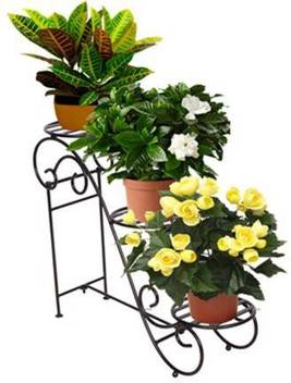Bee Creative Step Style Flower Pot Stand Plant Stand Garden Stand Indoor Stand Outdoor Stand Balcony Stand Pot Stand Gamla Stand Plant Container Set Price In