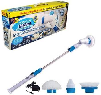 Evaahub Automatic Hurricane Spin Scrubber Electric Rechargeable Spin Scrubber Extension Handle 3 Cleaning Brush Broom Toilet Brush Scrub Pad Mop Cleaning Wipe Mop Set Price In India Buy Evaahub Automatic Hurricane